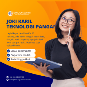 Joki Karil Teknologi Pangan UT: Kami Bantu Kamu Lulus Lebih Cepat Dari UT, Tinggal Upload Karil!