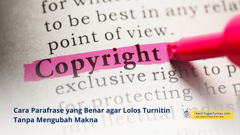 Cara Parafrase