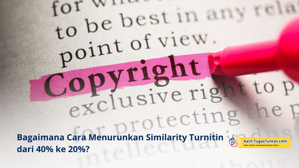 Menurunkan Similarity Turnitin